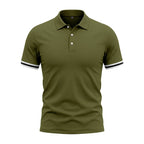 Donovan Turn-Down Collar Summer Polo