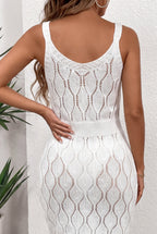 Freya Elegant Knitted Beach Sundress
