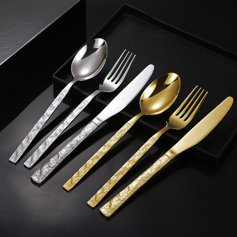 Château Oaks Abstract Ridge Stainless Cutlery Set
