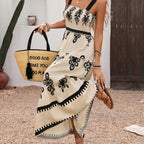 Salma Moroccan Boho Vacation Maxi Dress