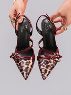 Élise Leopard Luxe Stiletto Heels
