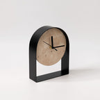 Minimal Stone Wabi-Sabi Clock
