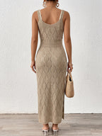 Freya Elegant Knitted Beach Sundress