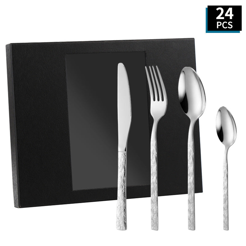 Château Oaks Abstract Ridge Stainless Cutlery Set