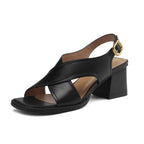 Élise Cross Strap Heel