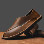 Fabrizio Leather Swathe Sandals