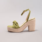 Élise Woven Vacation Wedge Sandals