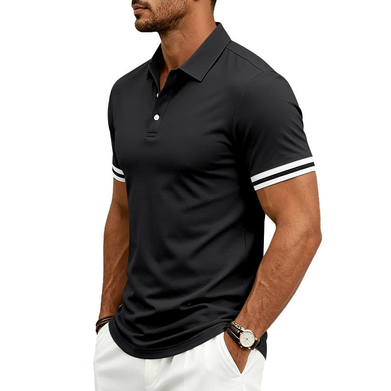 Donovan Turn-Down Collar Summer Polo