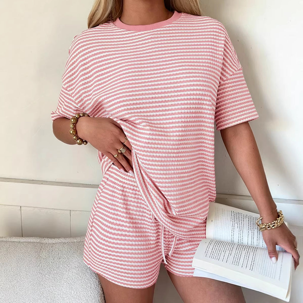 Léa Waffle Knit Summer Home Co-Ord