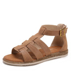 Élise Summer Breeze Flat Roman Sandals