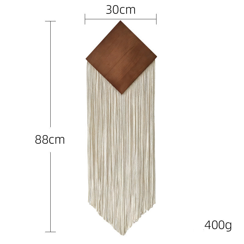 Thise Boho Square Fringe Tapestry