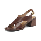 Élise Cross Strap Heel