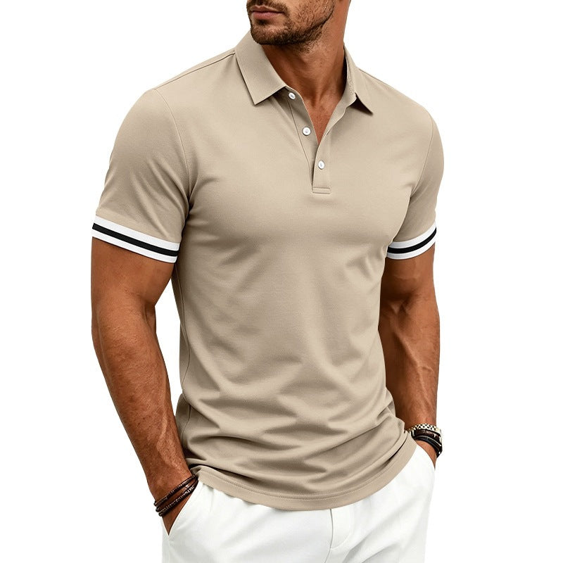 Donovan Turn-Down Collar Summer Polo