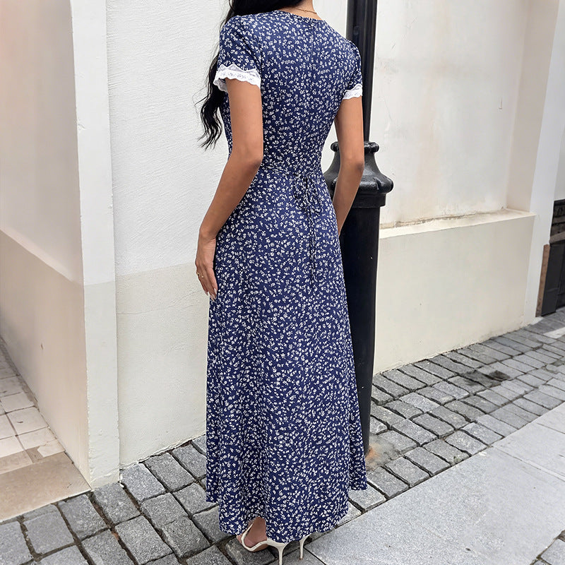 Léa French Vacation Floral Sundress
