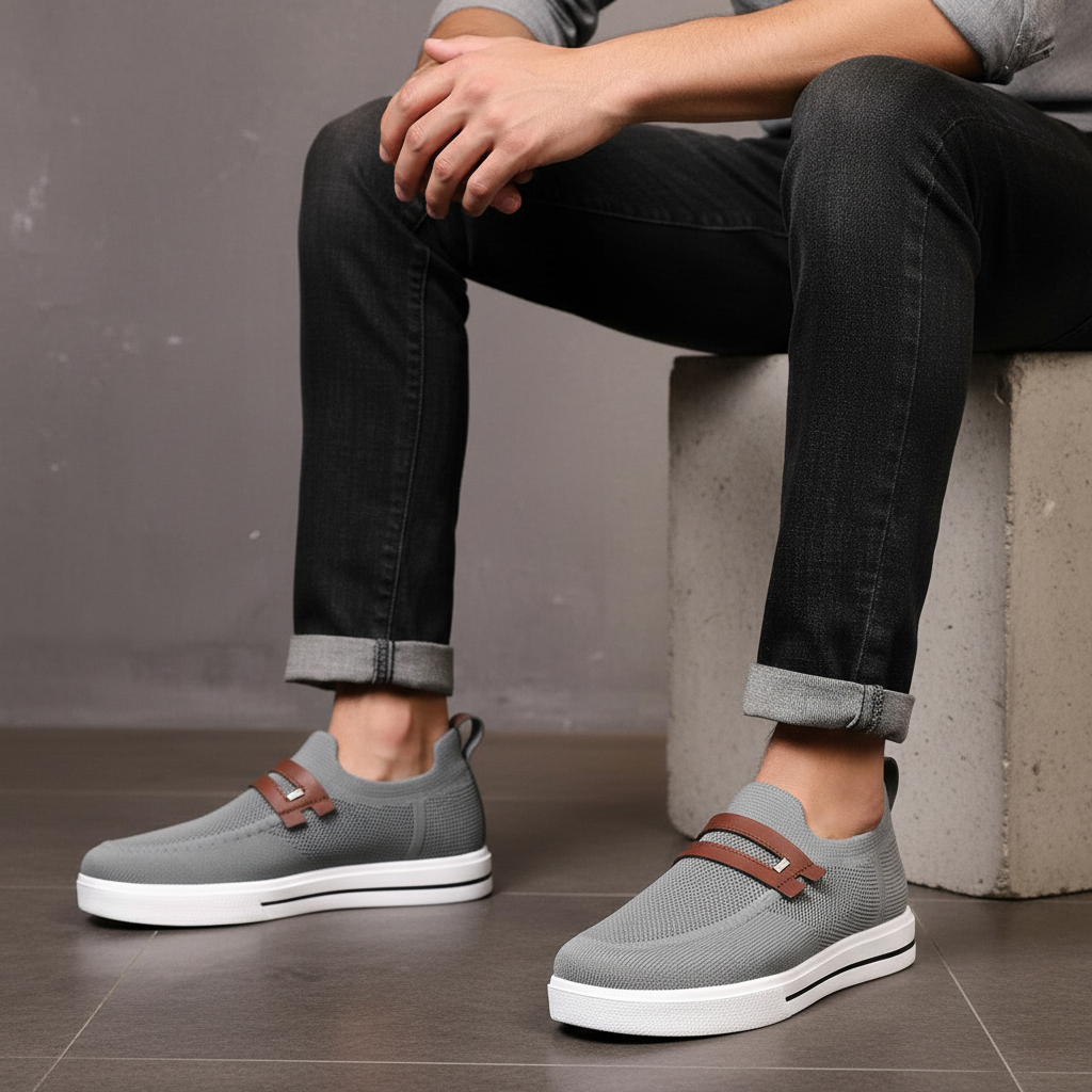 Grant Ellison Flyknit Slip-Ons