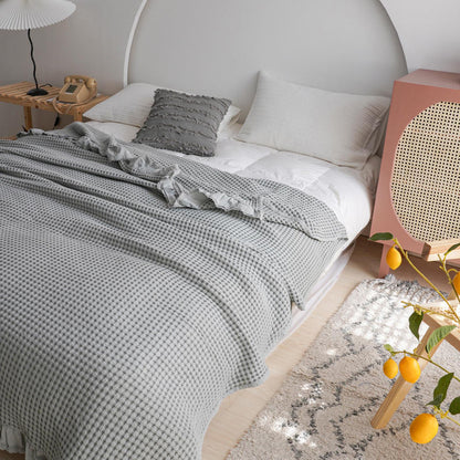 Élan Home Waffle Blanket Set