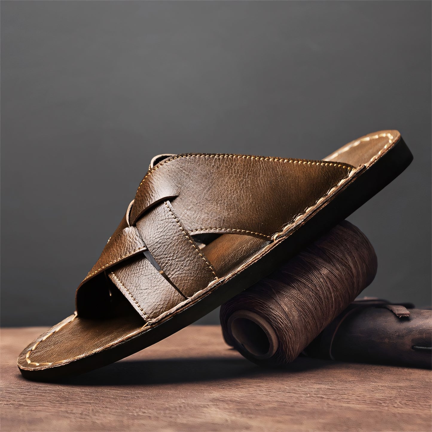 Casa Roma Genuine Leather Sandals