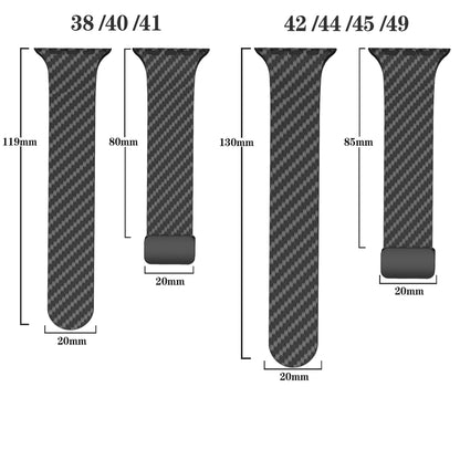 FusionX Carbon Fiber Apple Watch Band