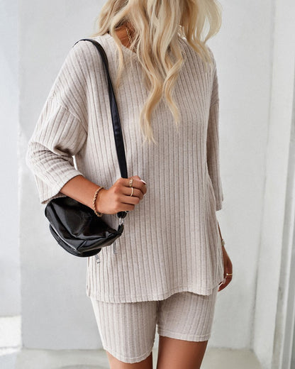 Velvéra Soft Knit Lounge Set