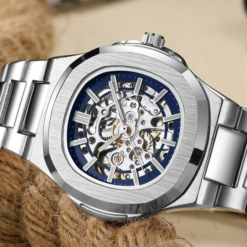 Velouré Skeleton Watch
