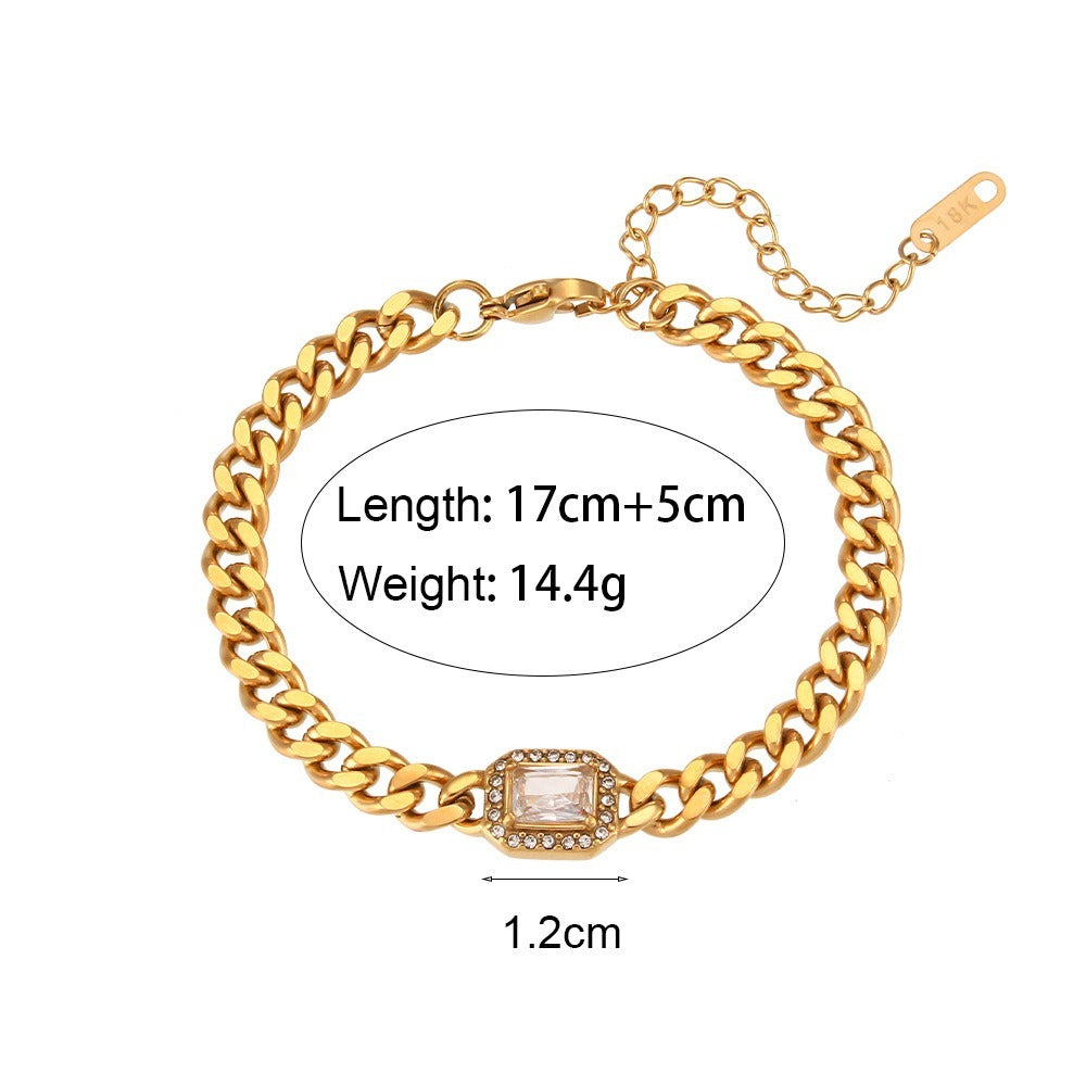 Velouré Radiant Cuban Link