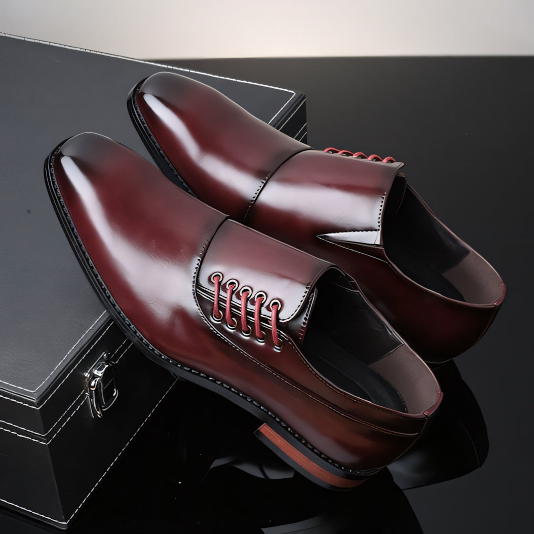 Victor Grey Lace Oxfords