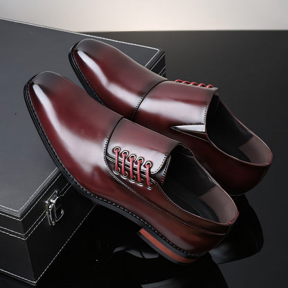 Victor Grey Lace Oxfords