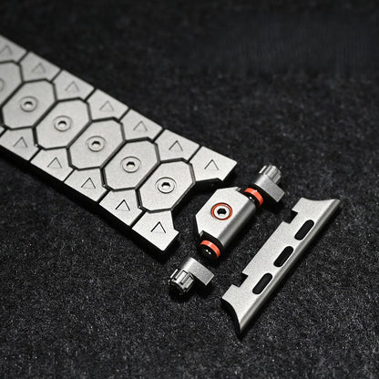 FusionX Titanium Apple Watch Band