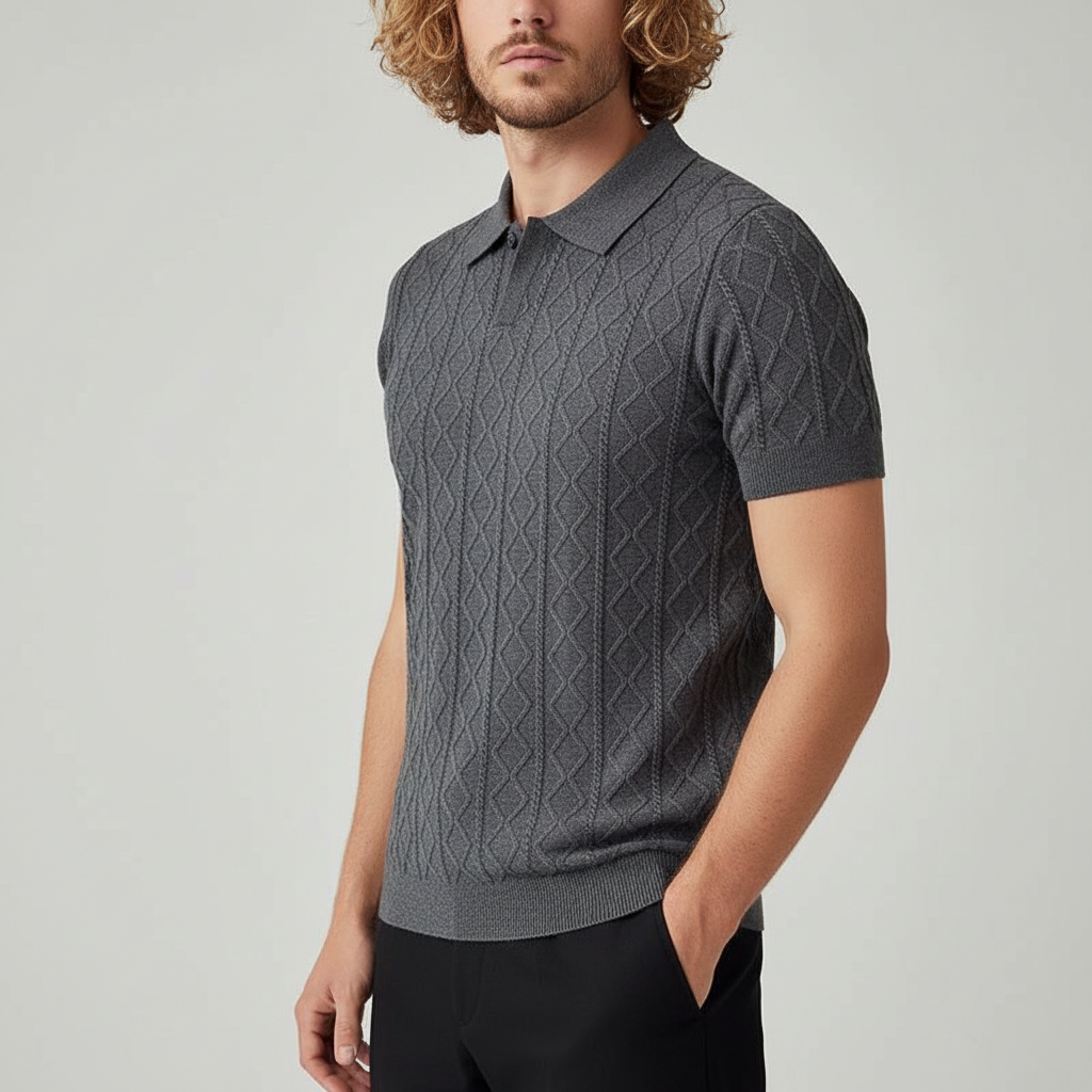 Blake Holloway Signature Knit Polo