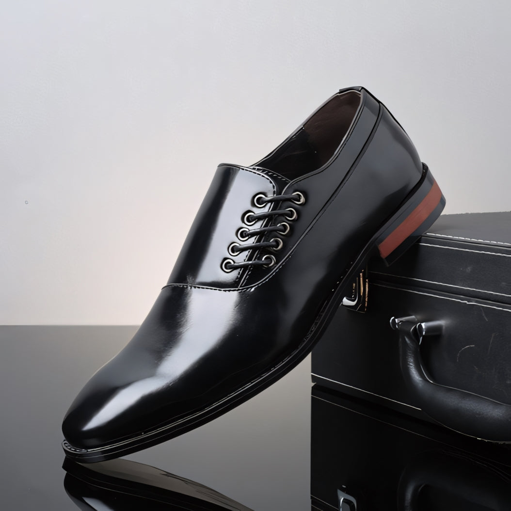 Victor Grey Lace Oxfords