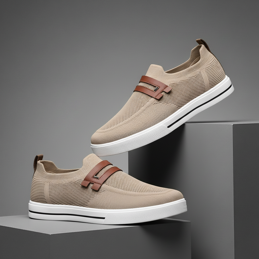 Grant Ellison Flyknit Slip-Ons