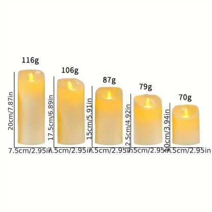 Thise™ Aura Forever Candles (5-Piece Bundle)