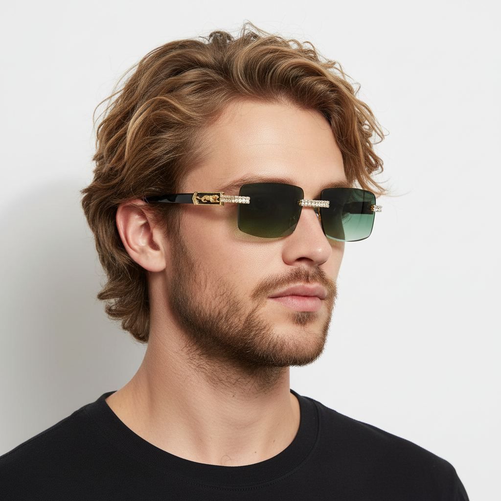 Velouré Leopard Diamond-Cut Shades