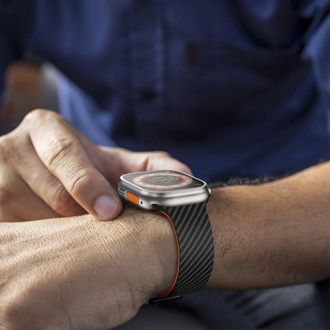 FusionX Carbon Fiber Apple Watch Band