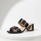 Élise Gold Glam Mule