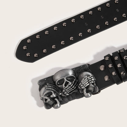 Velouré Skeleton Hex Belt