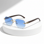 Velouré Rimless Mahogany Shades