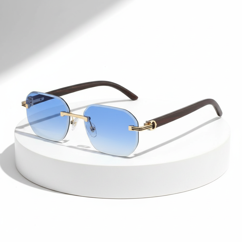 Velouré Rimless Mahogany Shades