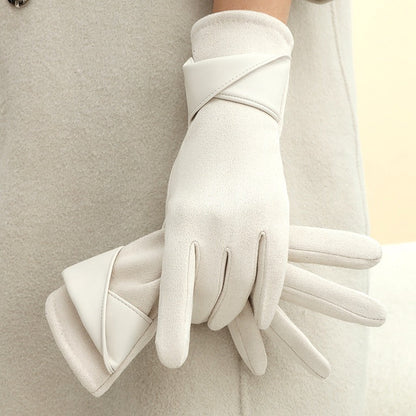 Monroe Jockey Luxury Suede Gloves