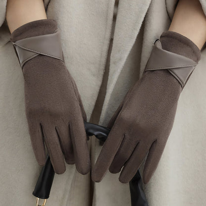 Monroe Jockey Luxury Suede Gloves