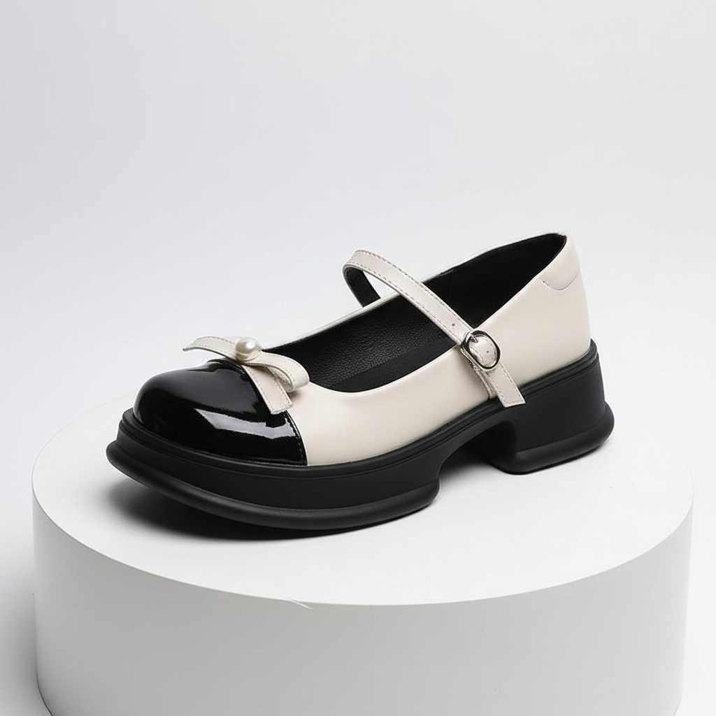 Élise Bow Mary Jane Pumps