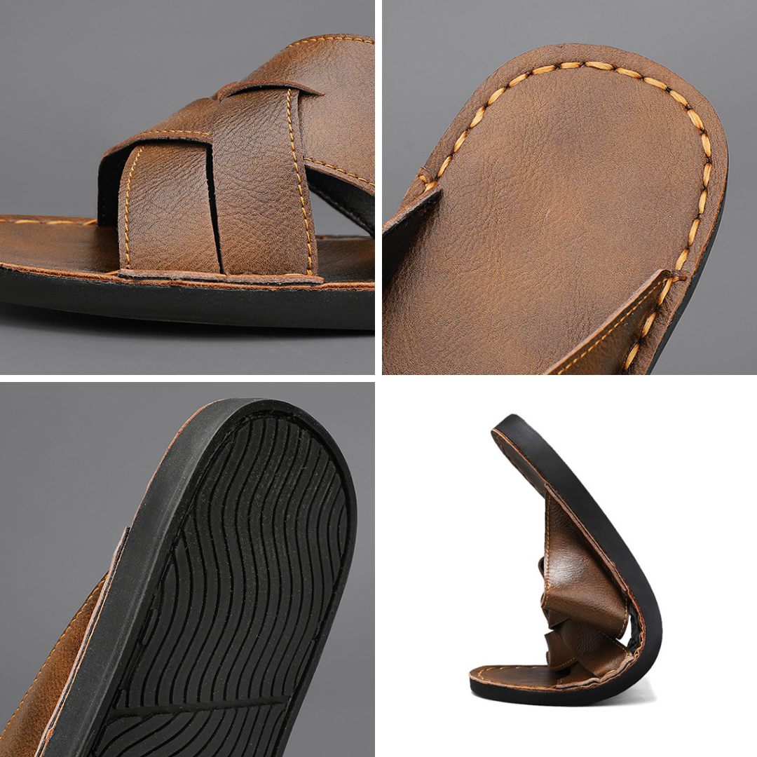 Casa Roma Genuine Leather Sandals