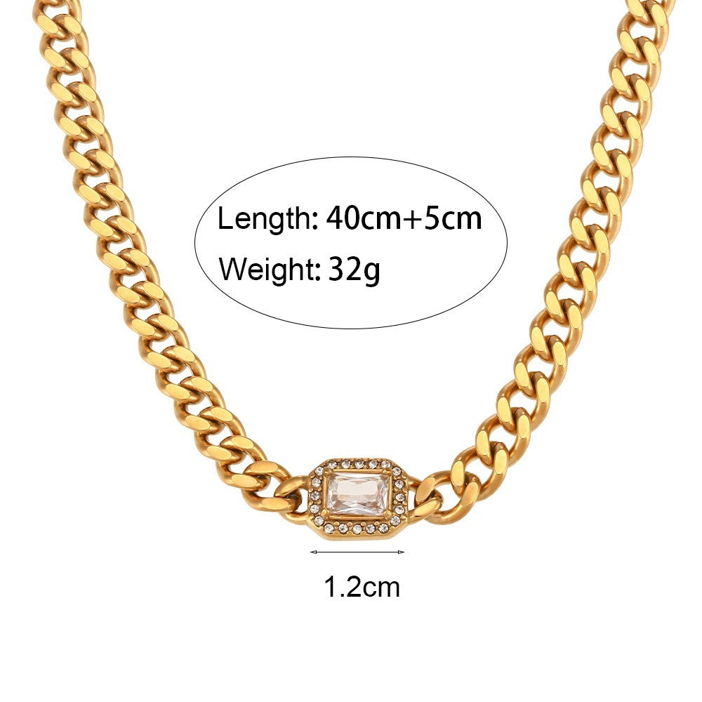 Velouré Radiant Cuban Link