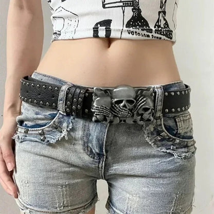 Velouré Skeleton Hex Belt