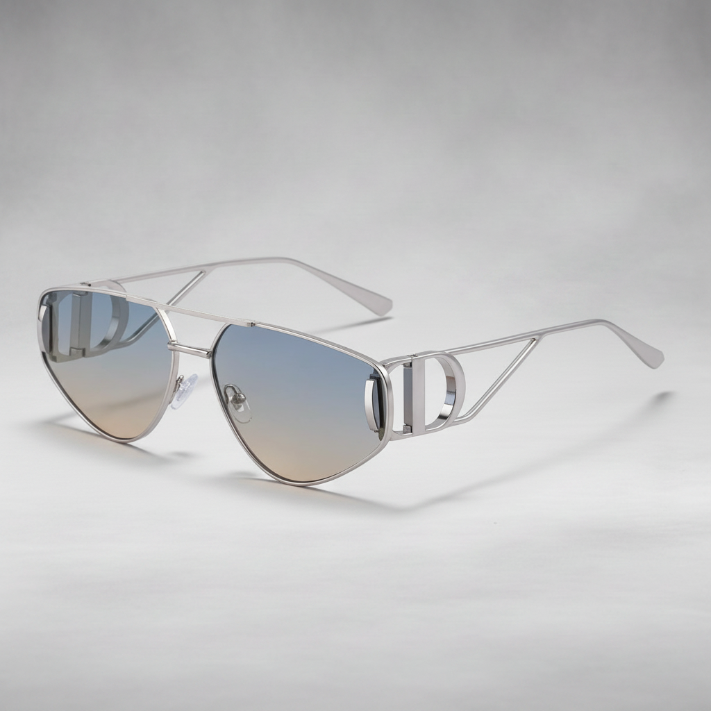 Velouré Cateye Metal Shades