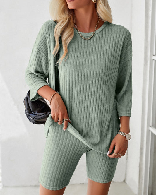 Velvéra Soft Knit Lounge Set