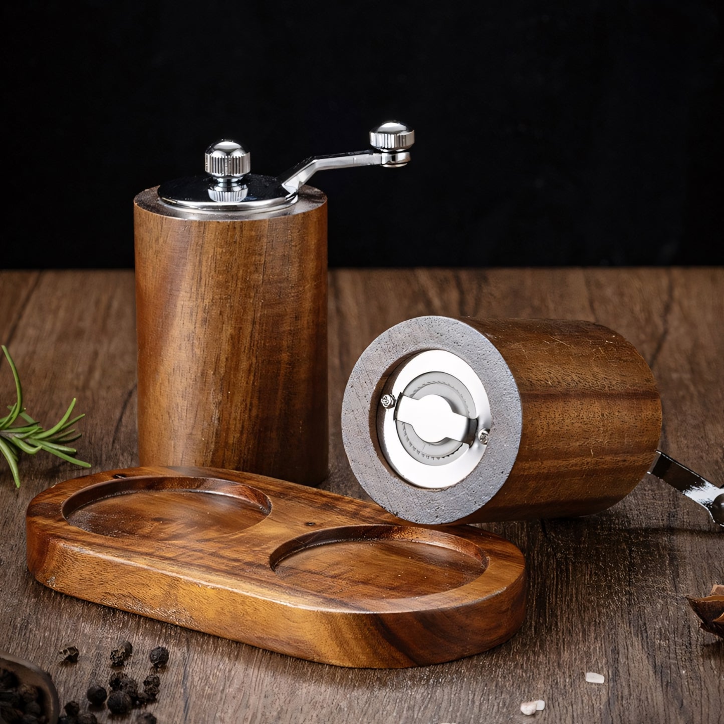 Kilnwoods™ Acacia Grinder Set