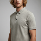 Donavan Feather Lapel Polo