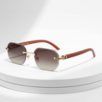 Velouré Rimless Mahogany Shades