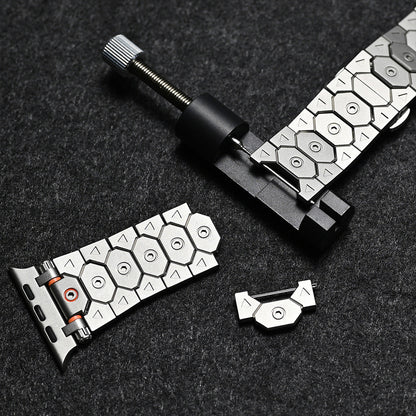 FusionX Titanium Apple Watch Band